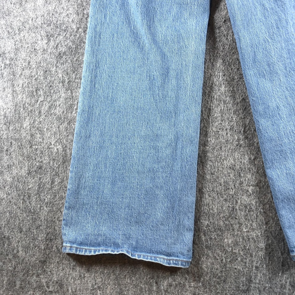 PINK Victoria's Secret High Rise Wide Leg Jeans Womens 6 Denim - Picture 13 of 16